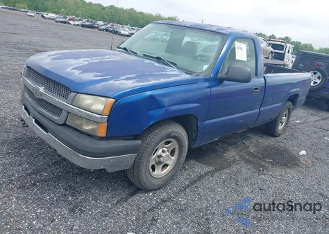 2004 Chevrolet Silverado 1500 Work Truck from USA, damaged, VIN 1GCEC14V44Z263070